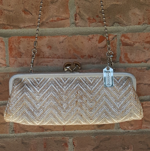 💎Coach Amanda Darcy Chain Clutch Hand Bag💎. - Picture 4 of 7